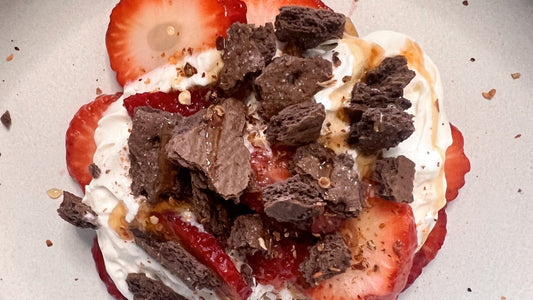 Spicy & Sweet Strawberry Graham Cracker Dessert