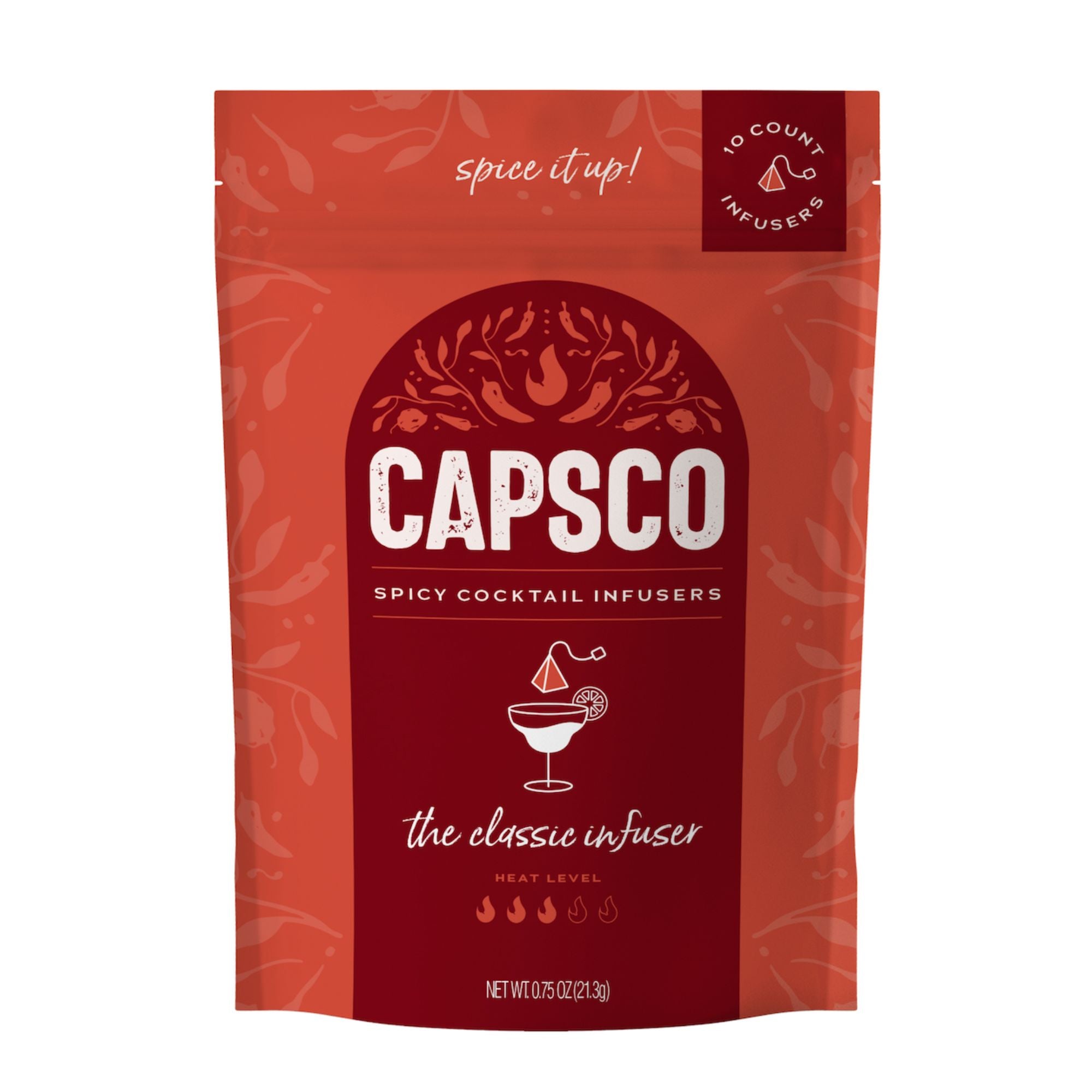 Capsco Spicy Cocktail Infusers | The Classic Infuser (10 count